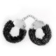 Esposas de Peluche SPANGLE-negras