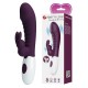 Vibrador Doble Conejito Travieso-burdeos