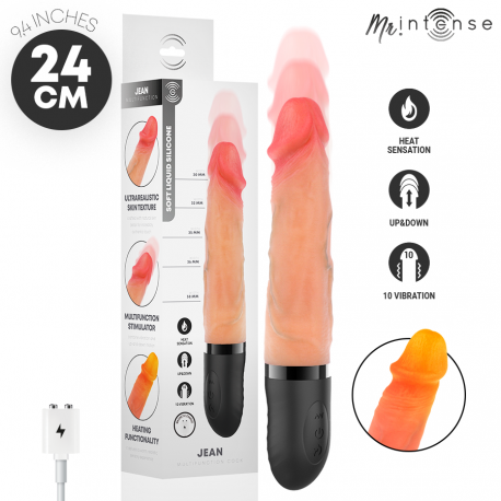 Vibrador Realístico Movimiento y Calor
