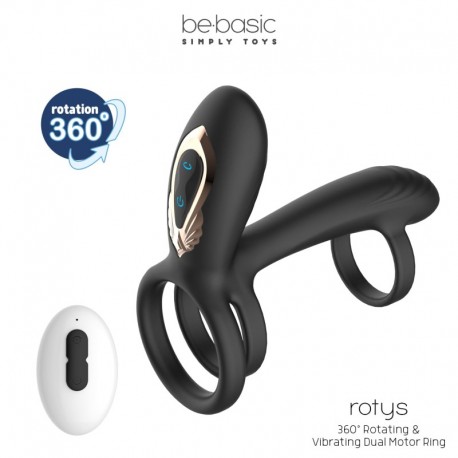 Anilla Funda Doble Vibrador-Rotador C/R ROTYS