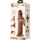 Dildo Realístico con Succión KEON 21 cm.-carne