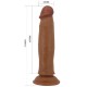 Dildo Realístico con Succión KEON 21 cm.-carne
