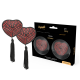 Pezoneras Coquette Rojo-Negro