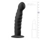 Dildo Anal con Ventosa RIBBED