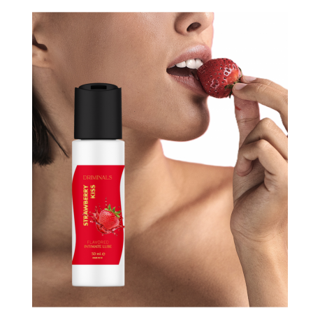 Lubricante Driminals Kiss Fresa