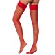 Medias de Encaje Rejilla Brillantitos LJ