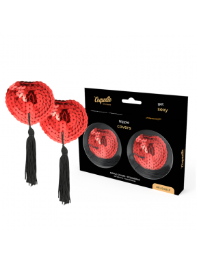 Pezoneras Coquette Rojo