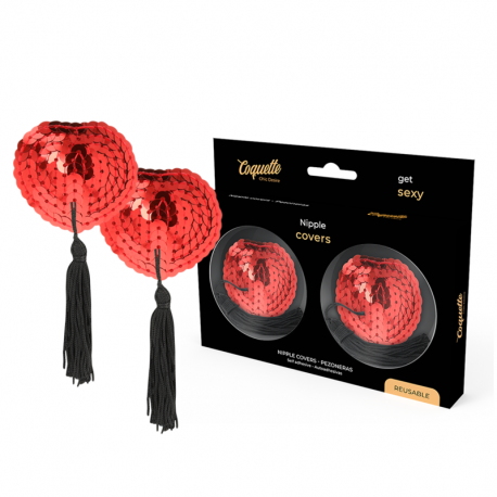 Pezoneras Coquette Rojo