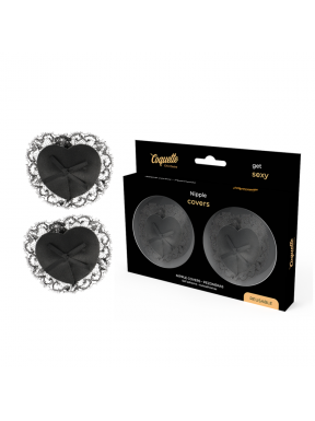Pezoneras Coquette Lace Negra