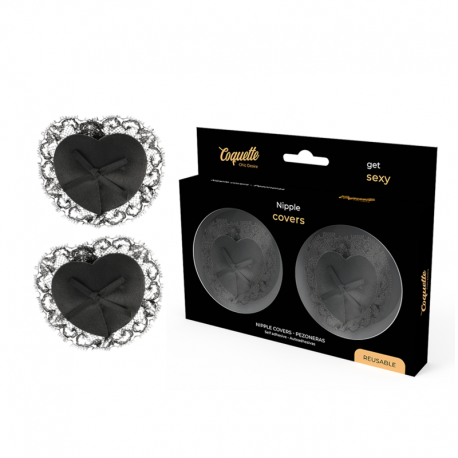 Pezoneras Coquette Lace Negra