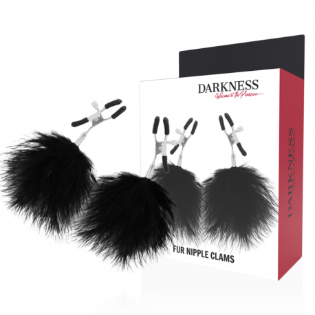 Pinzas para Pezones Pompones Mod. 2 DARKNESS