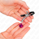 Pinzas Pezones con Cascabel Violeta KINK