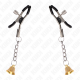 Pinzas Pezones con Colgante Campana KINK-dorada