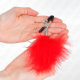 Pinzas Pezones Plumas KINK
