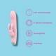 Vibrador Doble Rabbit Rotating MINA