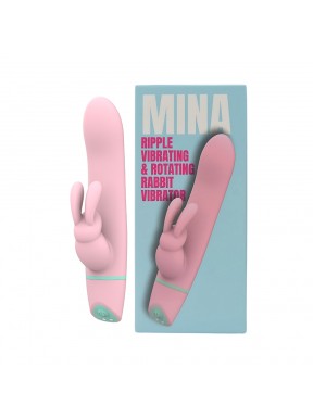 Vibrador Doble Rabbit Rotating MINA