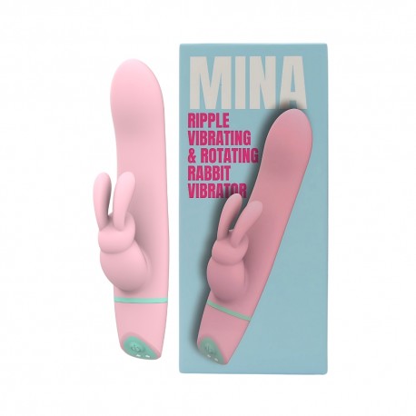 Vibrador Doble Rabbit Rotating MINA