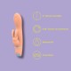 Vibrador Doble Rabbit Punto G MINA
